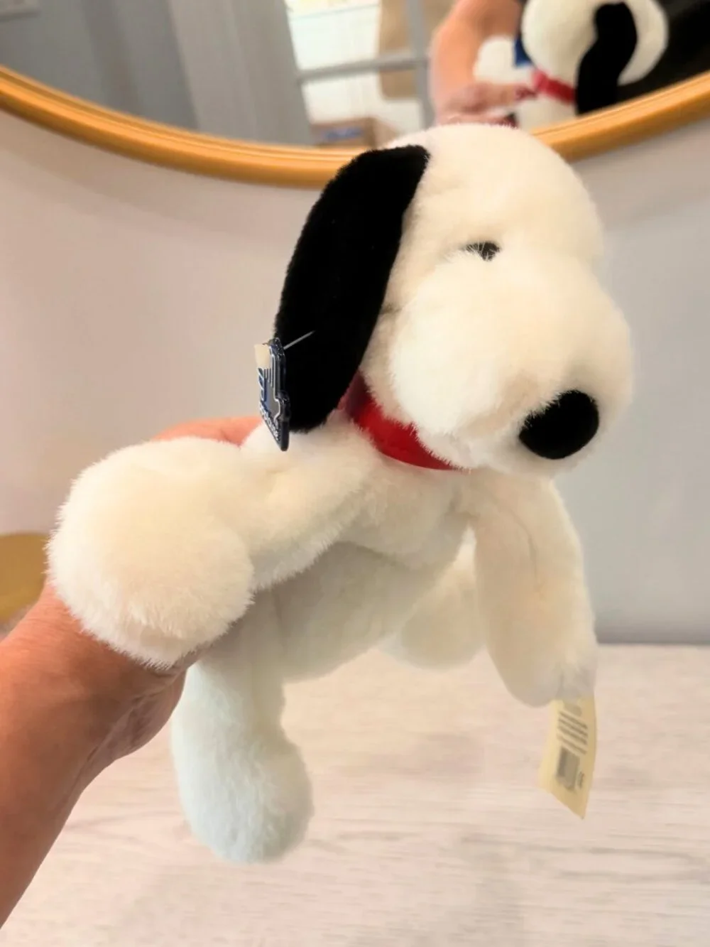 Vintage Applause Peanuts Snoopy Bean Bag Plush Stuffed Animal 36268 Medium 10